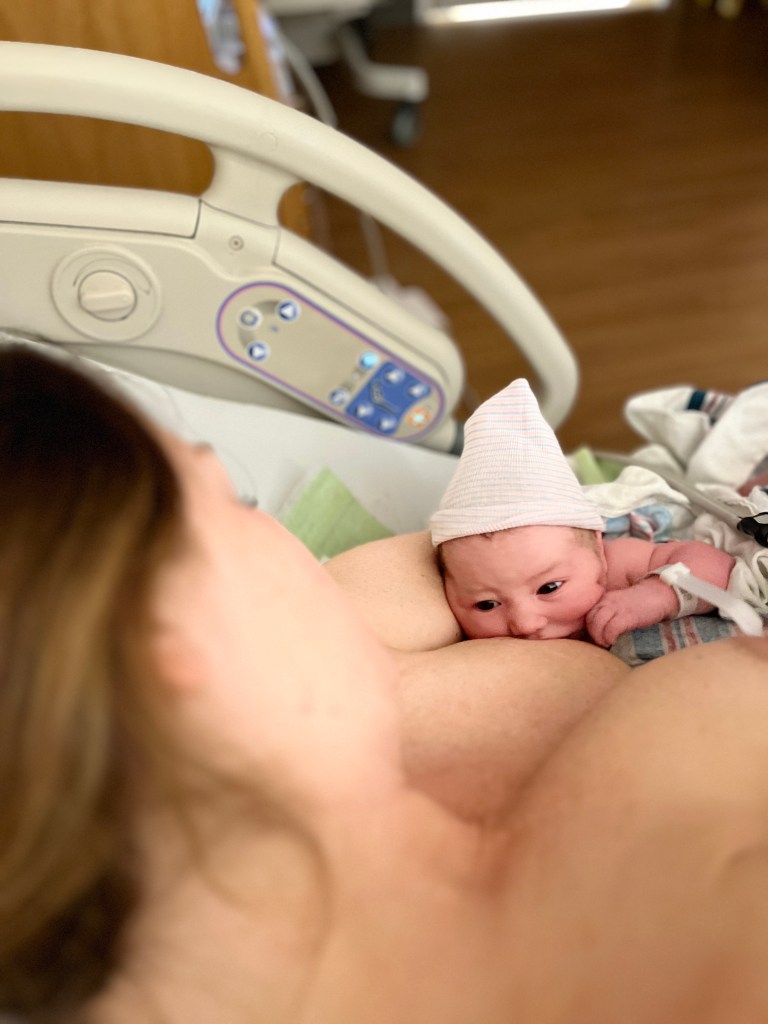 A first time mom's super fast birth in Greenville, SC